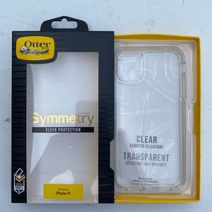 iPhone 11 Otterbox clear symmetry case